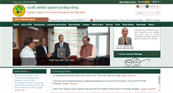 Desktop Screenshot of icfre.gov.in